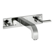hansgrohe Fertigmontageset Axor Citterio UP-3-L-Waschtischarmatur, m Hebelgriffe, chrom