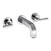hansgrohe Fertigmontageset Axor Citterio UP-3-L-Waschtischarmatur, m Hebelgriffen, chrom