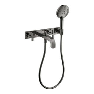 hansgrohe Fertigmontageset Axor Citterio UP-3-Loch-Wannenarm, m KrG, pol. bla vc