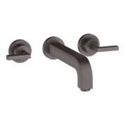 hansgrohe Fertigmontageset Axor Citterio UP-3-Loch-Waschtischarmatur, m Hebelgr., brush. bla vc