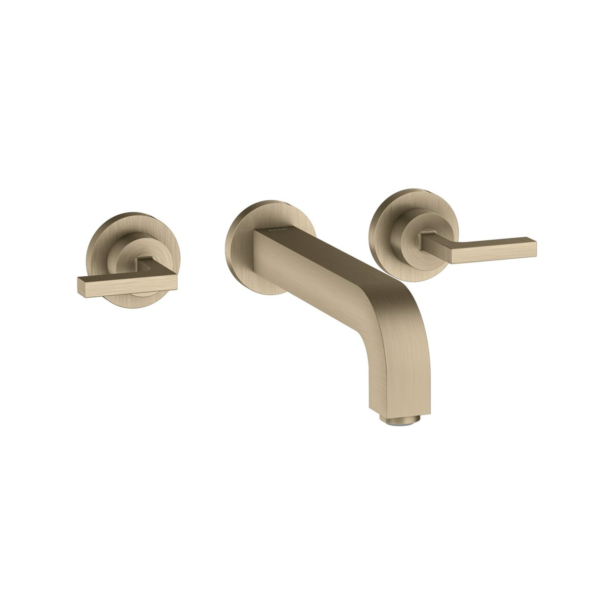 hansgrohe Fertigmontageset Axor Citterio UP-3-Loch-Waschtischarmatur, m Hebelgr., brush. ni.