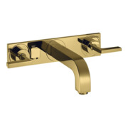 hansgrohe Fertigmontageset Axor Citterio UP-3-Loch-Waschtischarmatur, m Hebelgr., pol. gol opt