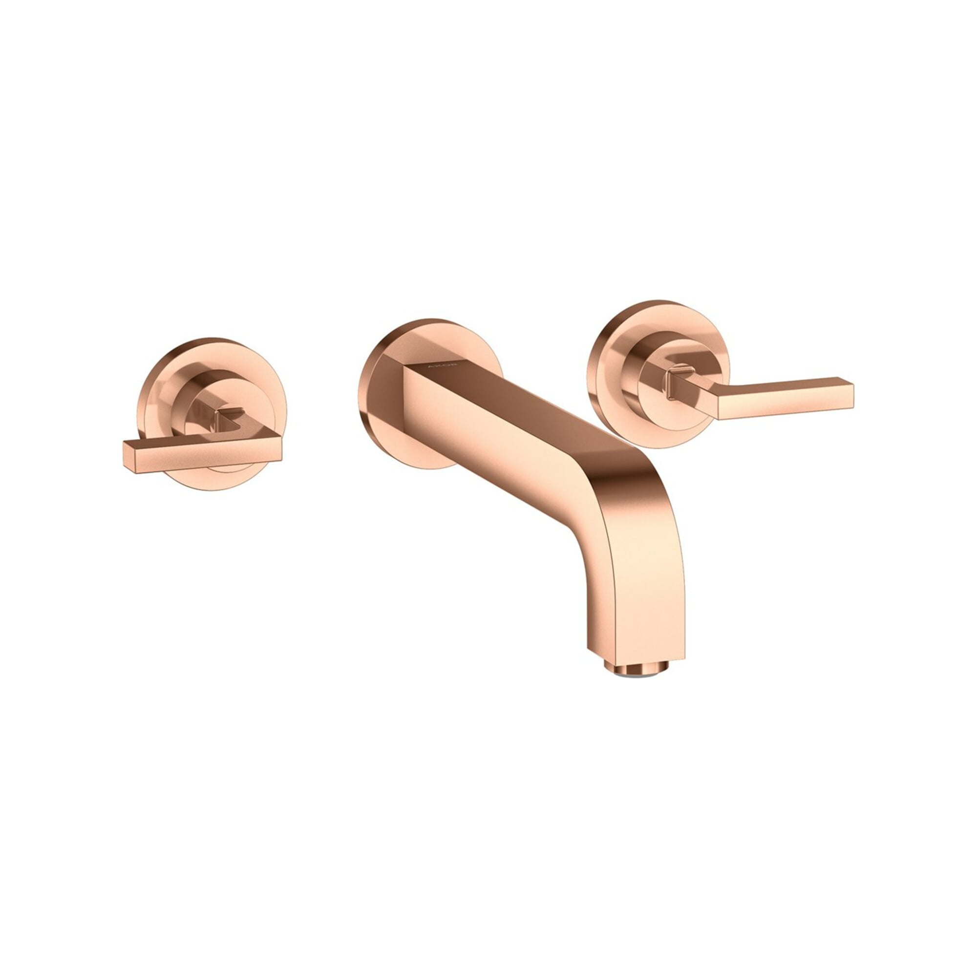 hansgrohe Fertigmontageset Axor Citterio UP-3-Loch-Waschtischarmatur, m Hebelgr., pol. r gol