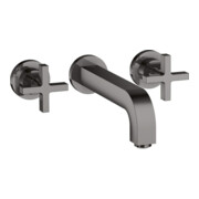 hansgrohe Fertigmontageset Axor Citterio UP-3-Loch-Waschtischarmatur, m Kreuzgr., pol. bla vc