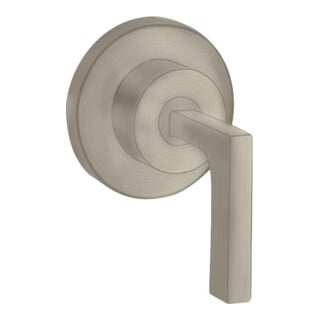 hansgrohe Fertigmontageset Axor Citterio UP-Absperrvtl., m Hebel, brushed nickel