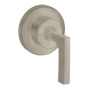 hansgrohe Fertigmontageset Axor Citterio UP-Absperrvtl., m Hebel, brushed nickel