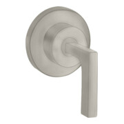 hansgrohe Fertigmontageset Axor Citterio UP-Absperrvtl., m Hebel, Edelstahl-Optik
