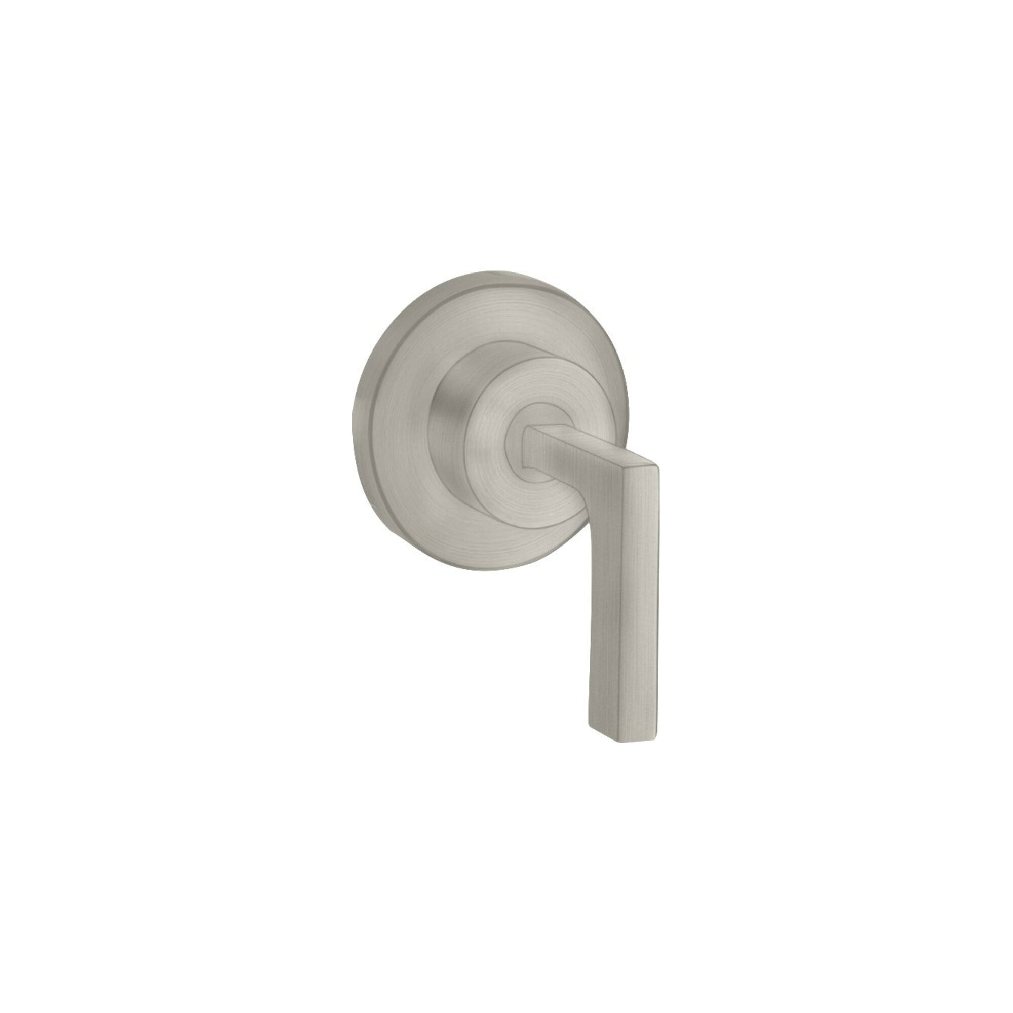 hansgrohe Fertigmontageset Axor Citterio UP-Absperrvtl., m Hebel, Edelstahl-Optik