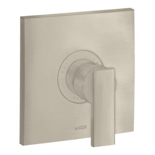 hansgrohe Fertigmontageset Axor Citterio UP-Brause-Einhebelm, m Hebel, brush. ni.