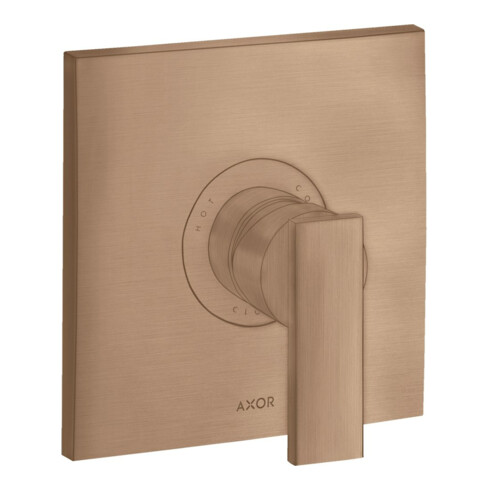 hansgrohe Fertigmontageset Axor Citterio UP-Brause-Einhebelm, m HG, brush. r gol