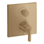 hansgrohe Fertigmontageset Axor Citterio UP-THM, m Ab- + Um-V, Hebel, brush. bron