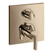hansgrohe Fertigmontageset Axor Citterio UP-THM, m Ab- + Um-V, Hebel, pol. r gol