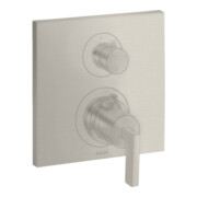 hansgrohe Fertigmontageset Axor Citterio UP-THM, m Ab- + Um-V, HG, Edelstahl-Optik