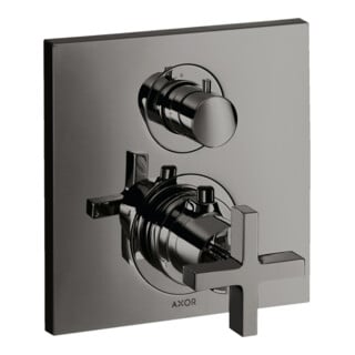 hansgrohe Fertigmontageset Axor Citterio UP-THM, m Ab- + Um-V, Kreuz, pol. bla vc