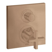 hansgrohe Fertigmontageset Axor Citterio UP-THM, m Absp-vtl, Kreuz, brush. r gol