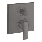 hansgrohe Fertigmontageset Axor Citterio UP-Wannen-Einhebelmischer, m Hebel, brush. bla vc