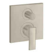 hansgrohe Fertigmontageset Axor Citterio UP-Wannen-Einhebelmischer, m Hebel, brushed nickel
