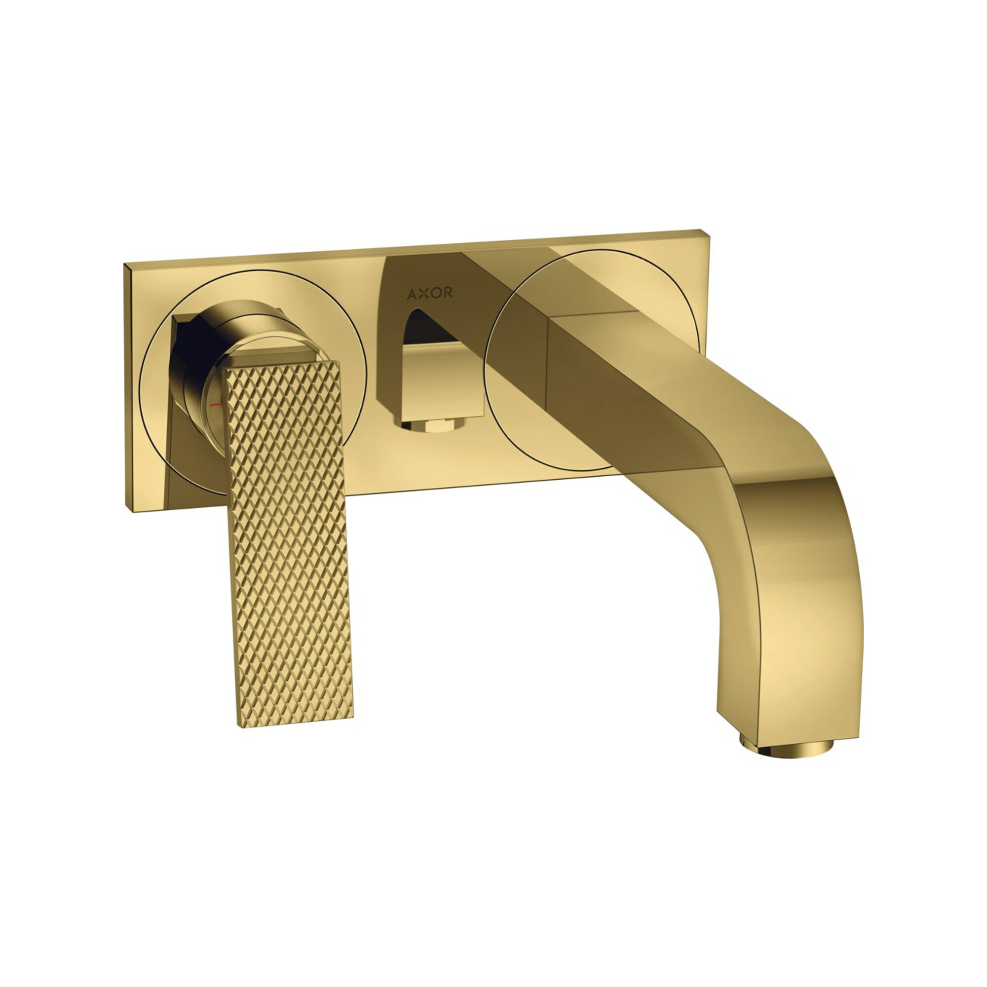 hansgrohe Fertigmontageset Axor Citterio UP-Waschtisch-Einhebelmischer, A 220mm, HG, Rs, pol. gol opt