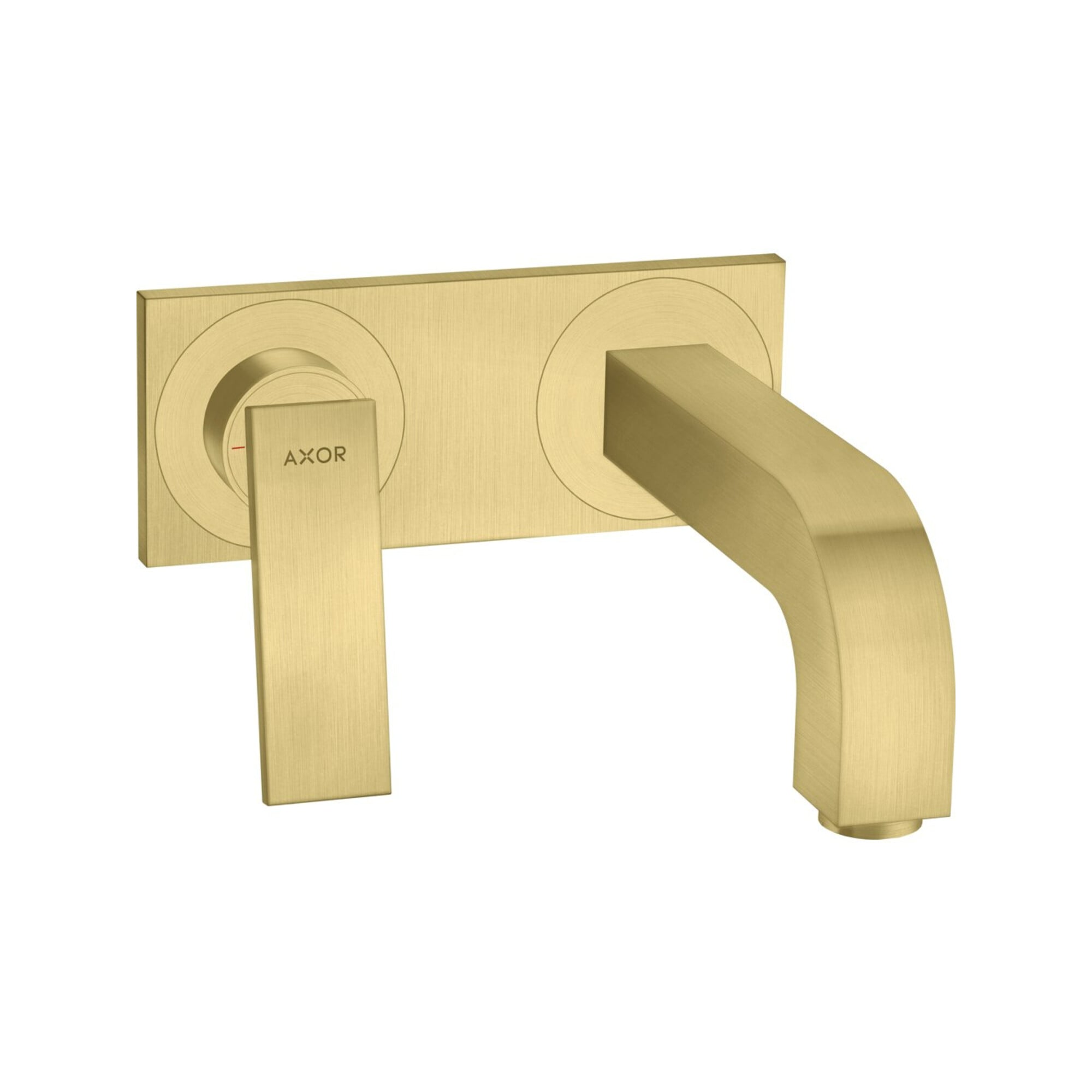 hansgrohe Fertigmontageset Axor Citterio UP-Waschtisch-Einhebelmischer, A 220mm, m Hebel, brush. br