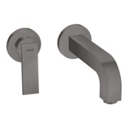 hansgrohe Fertigmontageset Axor Citterio UP-Waschtisch-Einhebelmischer, A 220mm, m HG, brush. bla vc