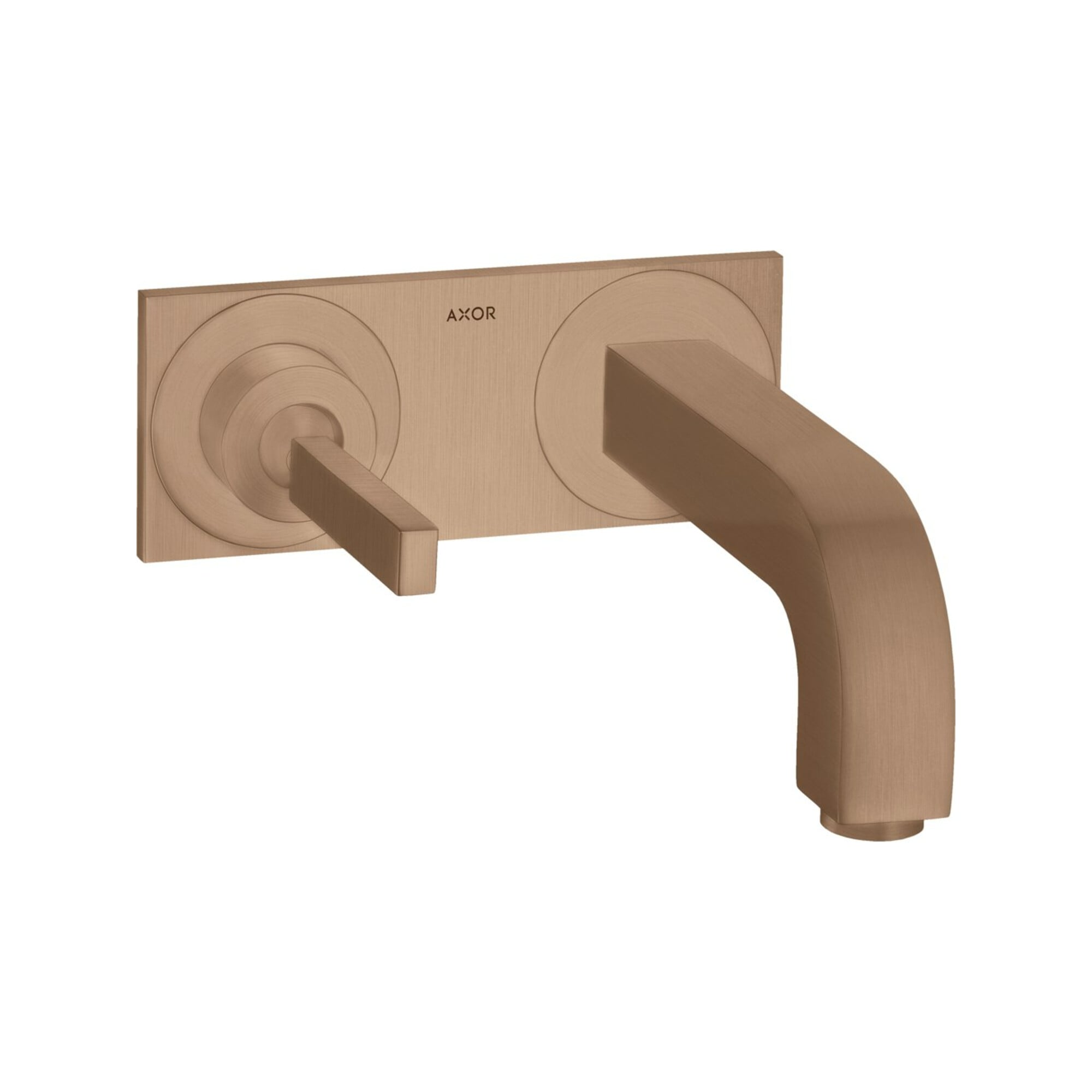 hansgrohe Fertigmontageset Axor Citterio UP-Waschtisch-Einhebelmischer, m Pin-Griff, A 160mm, b r gol