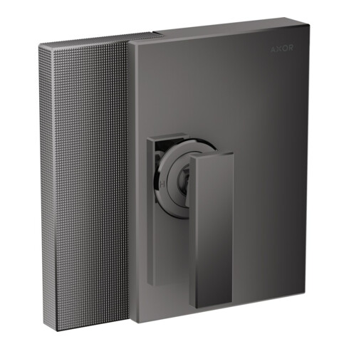 hansgrohe Fertigmontageset Axor Edge UP-Brause-Einhebelmischer, Diamantschl., pol. bla vc