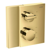 hansgrohe Fertigmontageset Axor Edge UP-THM, m Absperrventil, pol. gold optic