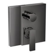 hansgrohe Fertigmontageset Axor Edge UP-Wannen-Einhebelmischer, Diamantschl., pol. bla vc