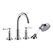 hansgrohe Fertigmontageset Axor Montreux 4-L-BW-Rand-Arm., m Hebelgriffen, chrom