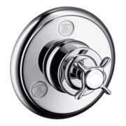 hansgrohe Fertigmontageset Axor Montreux UP-Ab- + Um-V, m Kreuz, brush. ni.