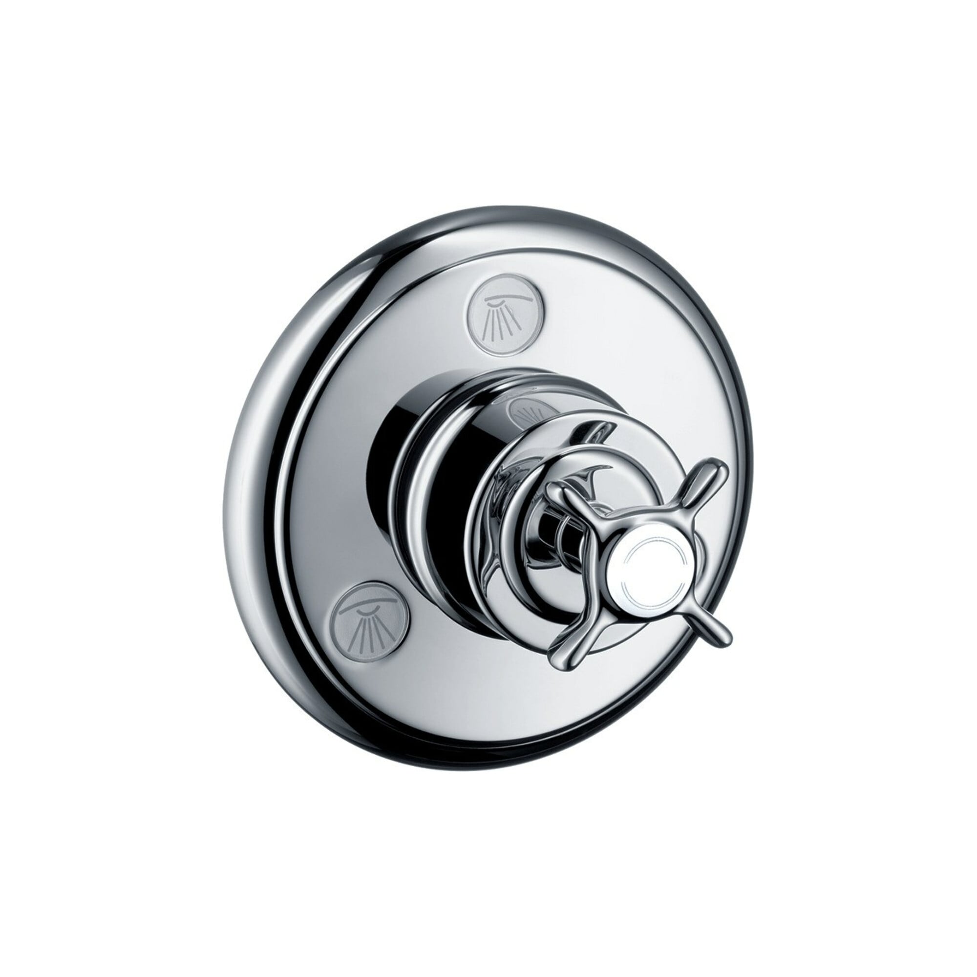 hansgrohe Fertigmontageset Axor Montreux UP-Ab- + Um-V, m Kreuz, pol. bla vc
