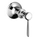 hansgrohe Fertigmontageset Axor Montreux UP-Absperrvtl., m Hebel, brushed nickel-1