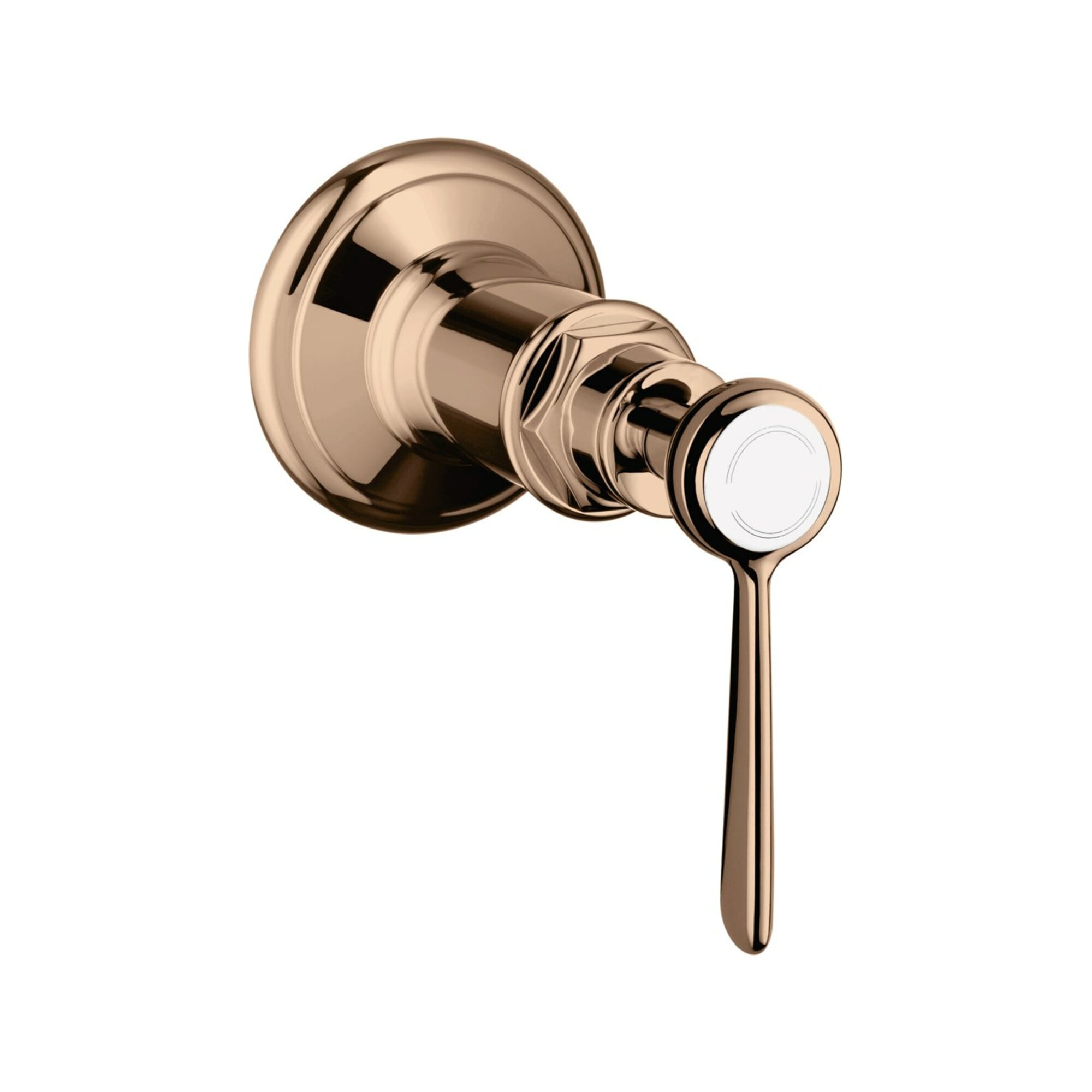 hansgrohe Fertigmontageset Axor Montreux UP-Absperrvtl., m Hebel, pol. red gold