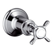 hansgrohe Fertigmontageset Axor Montreux UP-Absperrvtl., m Kreuz, brushed nickel