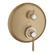 hansgrohe Fertigmontageset Axor Montreux UP-THM, m Ab- + Um-V, Hebel, brush. bron
