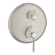 hansgrohe Fertigmontageset Axor Montreux UP-THM, m Ab- + Um-V, HG, Edelstahl-Optik