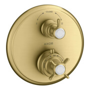 hansgrohe Fertigmontageset Axor Montreux UP-THM, m Ab- + Um-V, Kr., b gol opt
