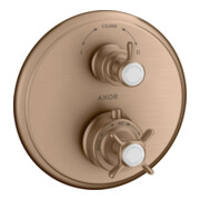 hansgrohe Fertigmontageset Axor Montreux UP-THM, m Ab- + Um-V, Kr., brush. r gol
