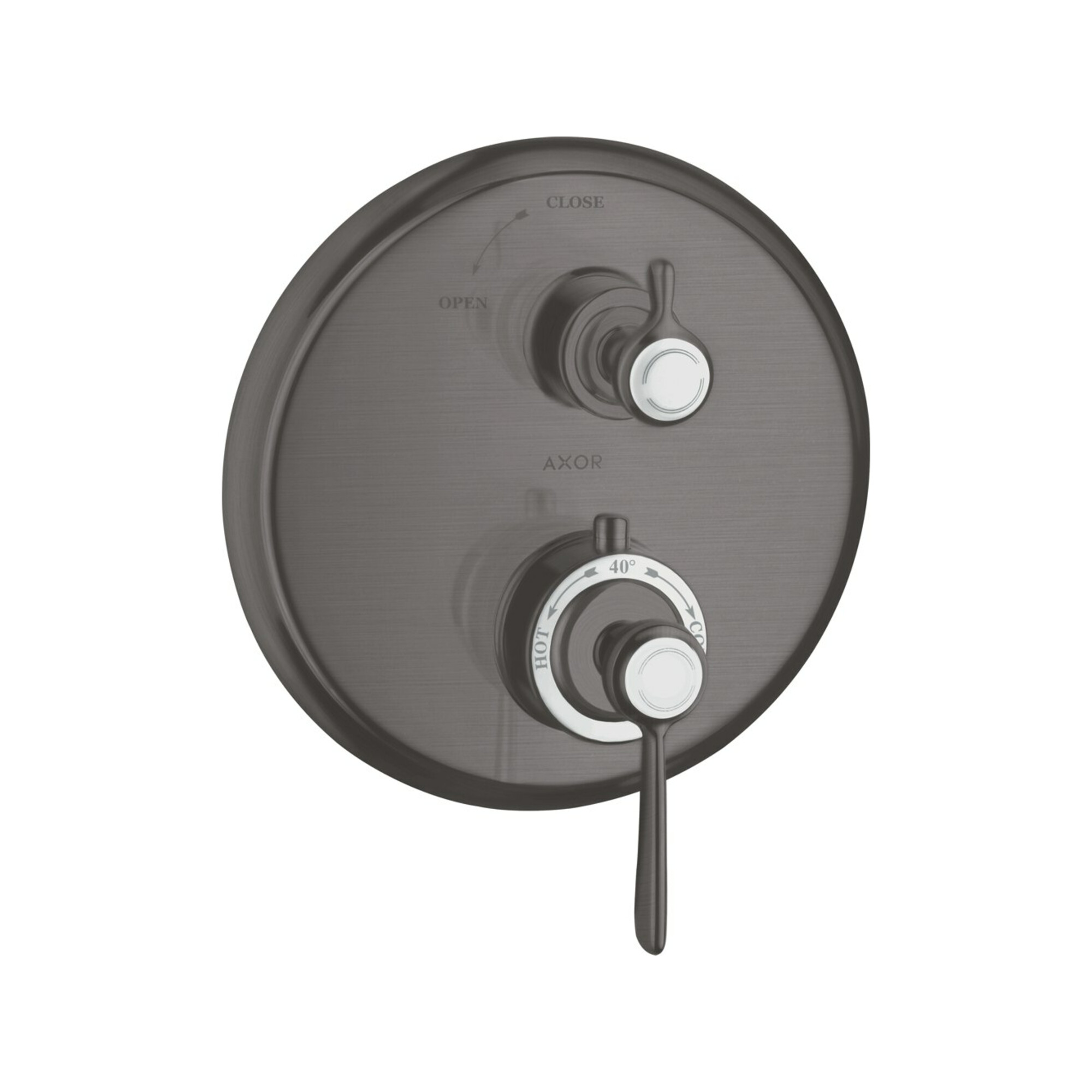 hansgrohe Fertigmontageset Axor Montreux UP-THM, m Absp-vtl, Hebel, brush. bla vc