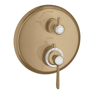 hansgrohe Fertigmontageset Axor Montreux UP-THM, m Absp-vtl, Hebel, brush. bron