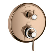 hansgrohe Fertigmontageset Axor Montreux UP-THM, m Absperrventil, Hebel, pol. r gol
