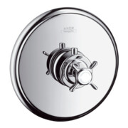 hansgrohe Fertigmontageset Axor Montreux UP-THM, mit Kreuzgriff, brushed nickel