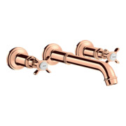 hansgrohe Fertigmontageset Axor Montreux UP-WT-3-L-Ar, A 165-225mm, pol. r gol