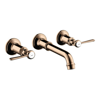 hansgrohe Fertigmontageset Axor Montreux UP-WT-3-L-Ar, m A 165-225mm, pol. r gol