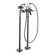 hansgrohe Fertigmontageset Axor Montreux Zwei-Griff-Spültischarmatur, boden, m HG, pol. bla vc