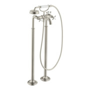 hansgrohe Fertigmontageset Axor Montreux Zwei-Griff-Spültischarmatur, boden, m KrG, ED