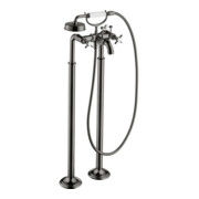 hansgrohe Fertigmontageset Axor Montreux Zwei-Griff-Spültischarmatur, boden, m KrG, pol. bla vc