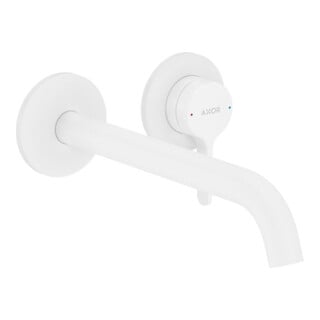 hansgrohe Fertigmontageset Axor One UP-EHM, m Hebel, Ausl. 220mm, mattweiß