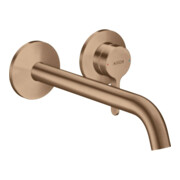 hansgrohe Fertigmontageset Axor One UP-EHM, m HG, Ausl. 220mm, brush. r gol
