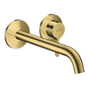 hansgrohe Fertigmontageset Axor One UP-EHM, m HG, Ausl. 220mm, pol. gol opt